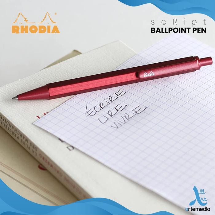 

Bentley - Pulpen Rhodia Script Ballpoint Retractable Pen Bolpen