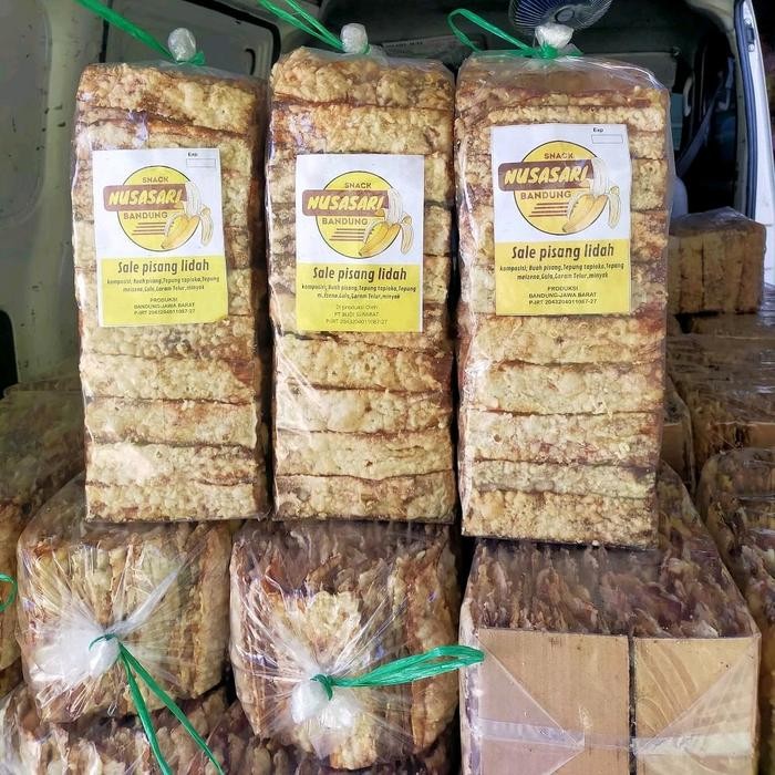 

Sale Pisang Lidah Crispy Aroma Manis/ Sale Pisang manis Aroma