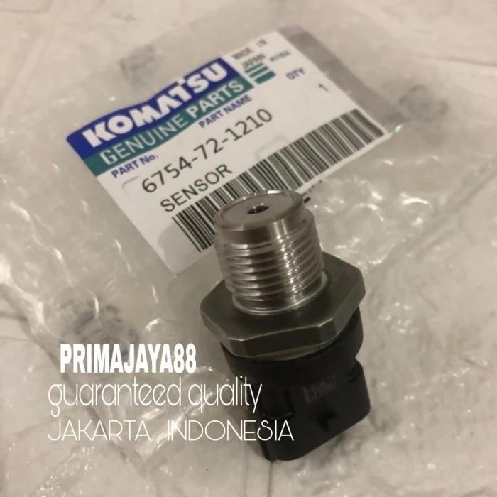 SENSOR COMMON RAIL KOMATSU PC 200-8 6754-72-1210 // SENSOR KOMATSU OEM