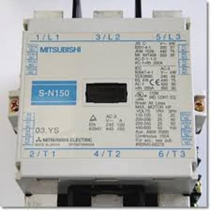 KONTAKTOR CONTACTOR MITSUBISHI S-N150 SN150 SN-150