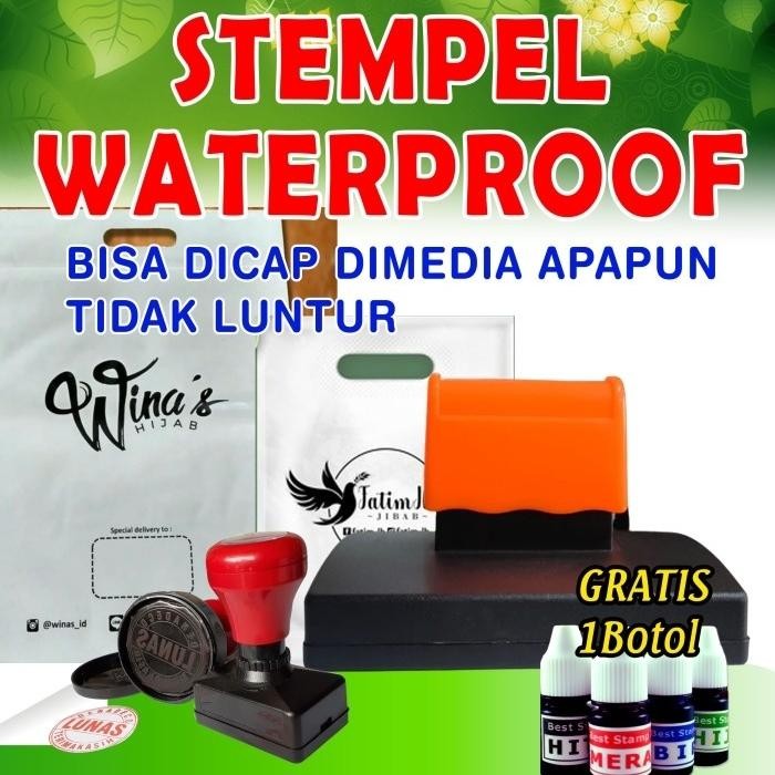 

Victory - Stempel Flash Plastik Tinta Permanen Waterproof