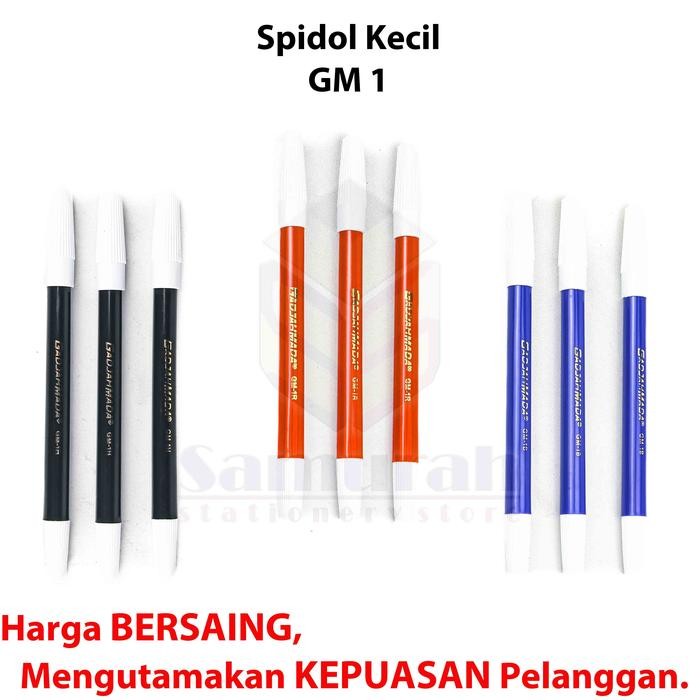 

Victory - Spidol Kecil Gadjah Mada Per Box 144 Pcs - 3 Pilihan Warna Hitam Biru Merah / Marker
