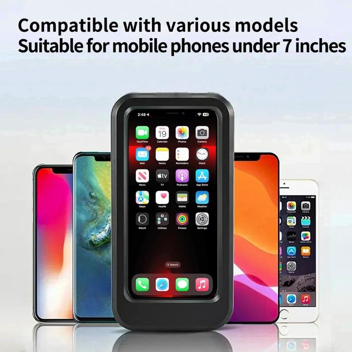 Thinkplus X Supernova Holder Hp Motor Waterproof Anti Air Kuat Kokoh Untuk Pemasangan Di Stang Motor