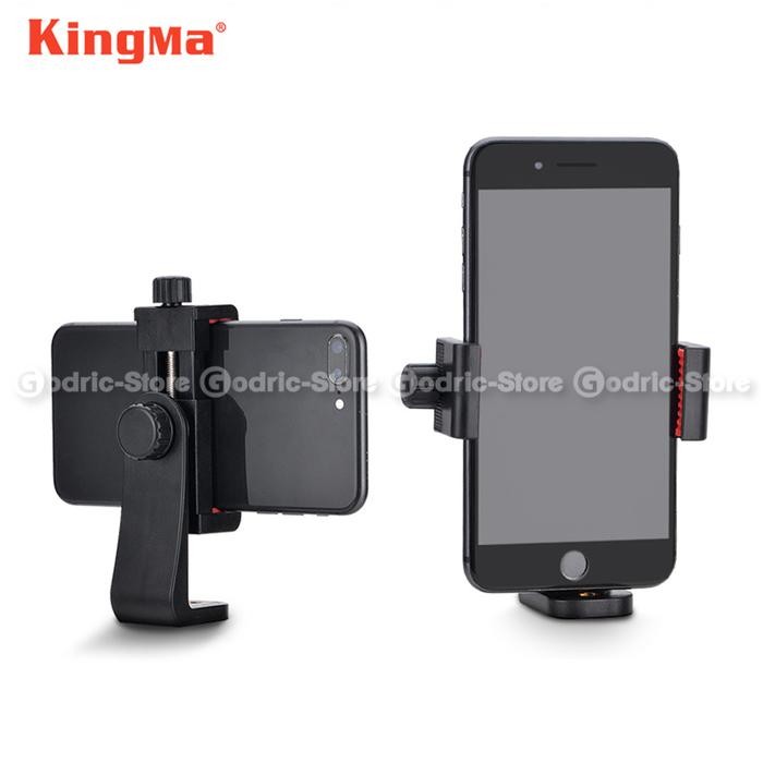KINGMA BMGP310 Holder U Mount Smartphone Vertical 360 Portrait Vlog HP