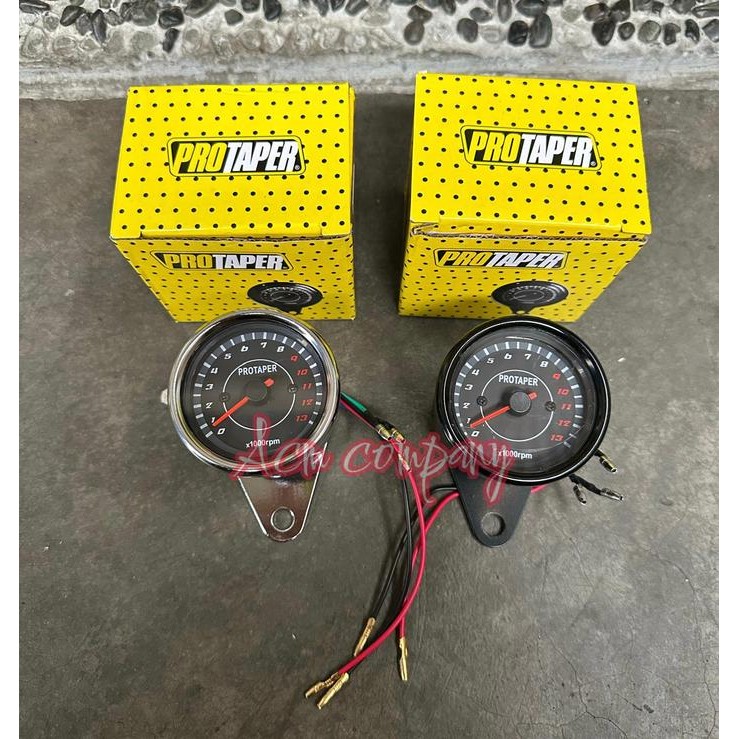 Tachometer Rpm Led Bulat / Takometer Rpm Led Universal Motor #Gratisongkir