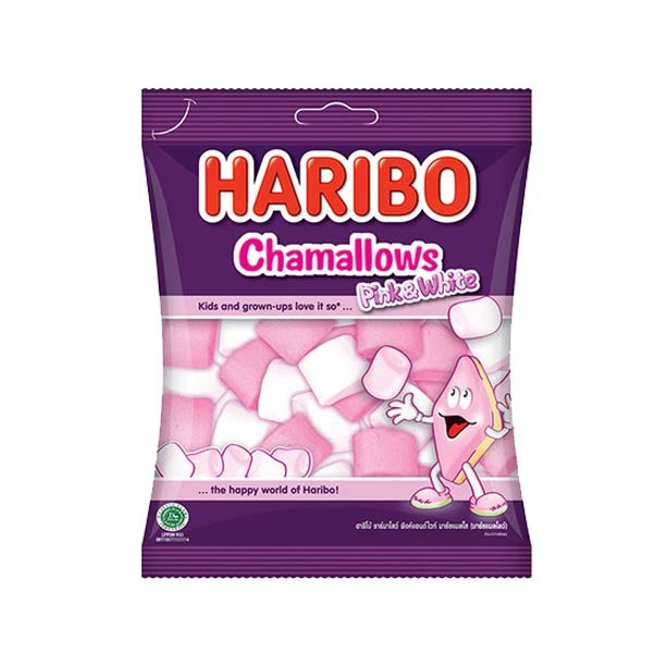 

HARIBO CHAMALLOWS PINKWHITE 150 GR