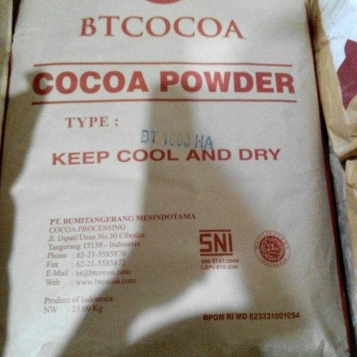 

JTTOP" COKLAT BUBUK BT COCOA / JAVA DARK CLASSIC 1000 HA 1 KG ATAU 25 KG SAK