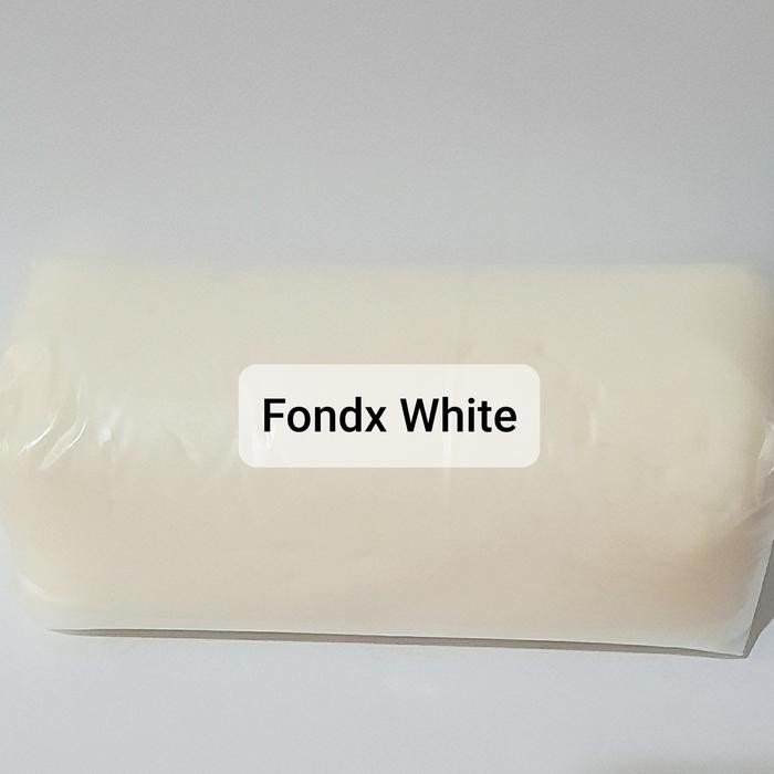 

JTTOP" FONDANT FONDX GULA DEKOR HIASAN KUE FONDANT PUTIH KEMASAN 1 KG