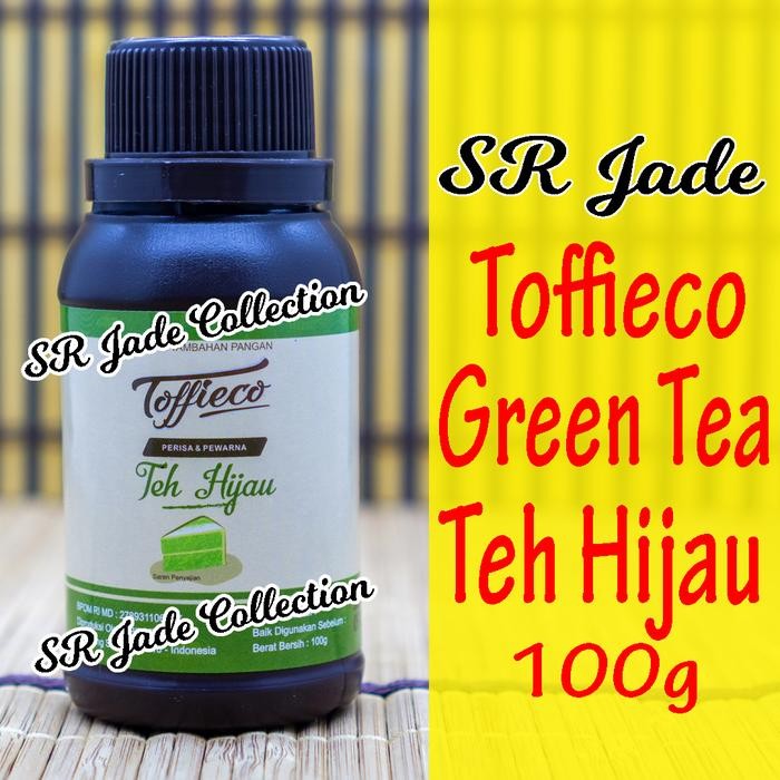 

JTTOP" TOFFIECO GREEN TEA PASTA 100 GR TOFIECO TEH HIJAU TOFICO GREENTEA 100G
