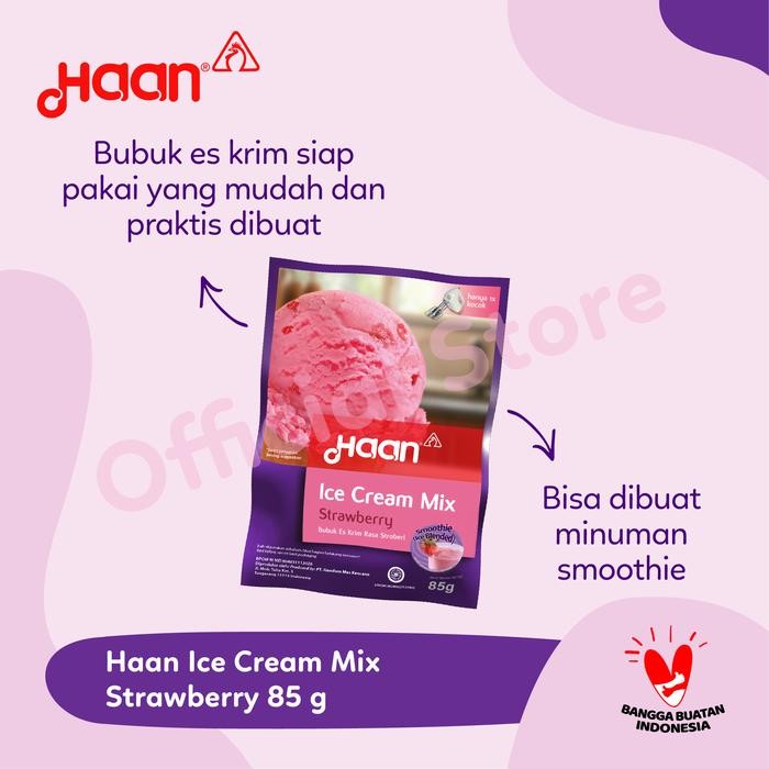 

JTTOP" HAAN ICE CREAM STRAWBERRY 85GR