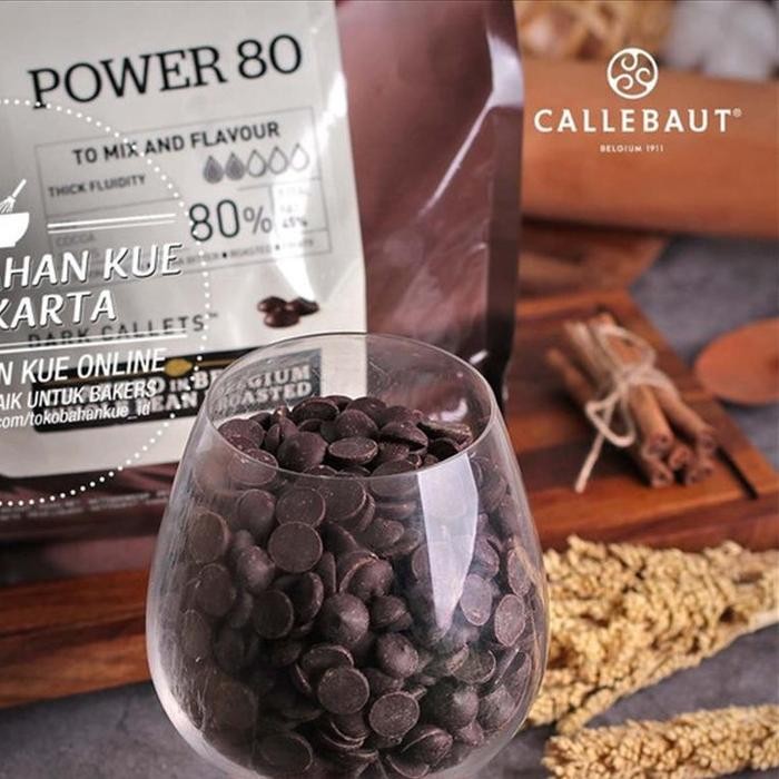 

JTTOP" CALLEBAUT DARK COUVERTURE POWER 80% REPACK 250GR COKELAT CHOCOLATE COIN PAHIT COCOA COKLAT
