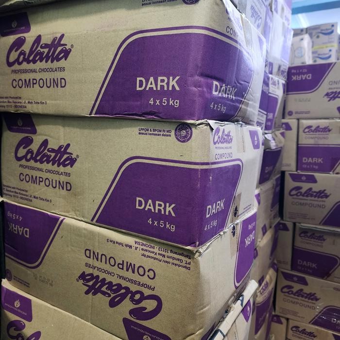 

JTTOP" COLATTA DARK COMPOUND 5KG / COKLAT DCC 5 KG