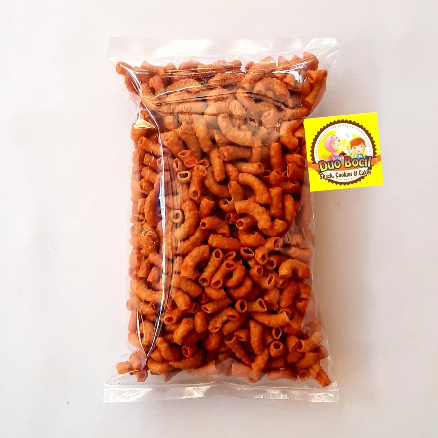 

Mamam_Asoy Makaroni Mini Balado Pedas Asha 250 Gram - Duo Bocil Snack
