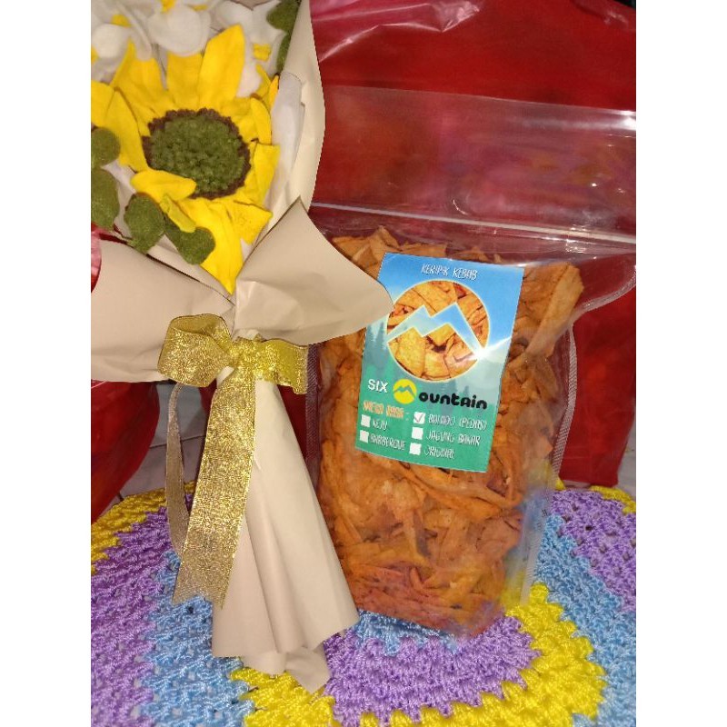 

Mamam_Asoy Hanya 7 Hari Kribab Keripik Kebab 500Gram Terlaris