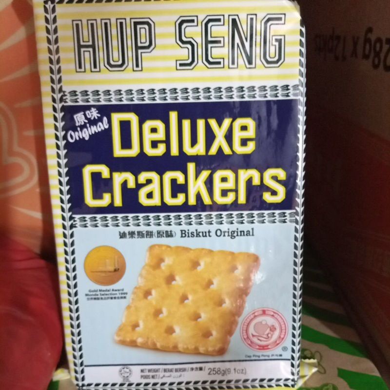 

Mamam_Asoy Hup Seng / Cream Crackers / Biskuit Cap Pingpong / Biscuits Hup Seng / Hupseng Keju / Hup