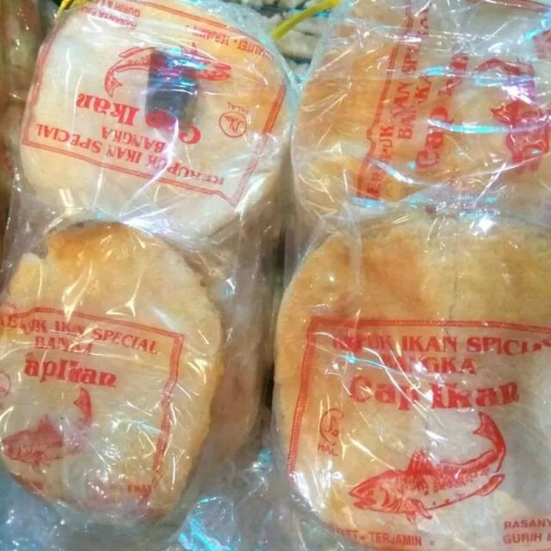 

Mamam_Asoy Kerupuk Ikan Special Bangka Cap Ikan 1 Pack Isi 12Pcs - Kerupuk Bangka