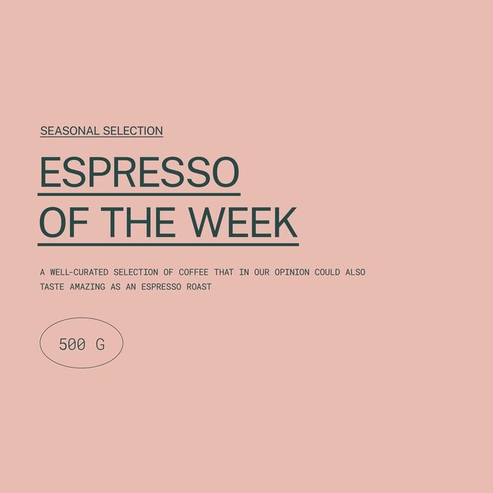 

Espresso Of The Week by Onward Coffee Company