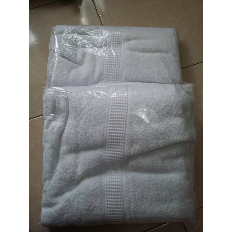 Handuk putih polos/Handuk Hotel
