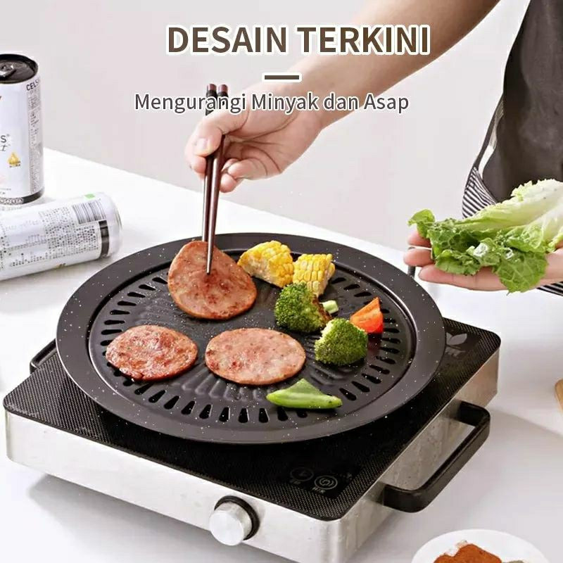 Alat Panggangan Bbq Idhul Adha Panggangan Gril Pan Serbaguna Wajan Anti Lengket Portable Bbq Dirumah