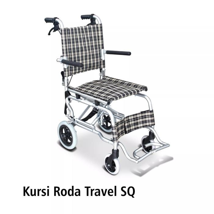 KURSI RODA TRAVEL ONEMED ALUMINIUM FS 804 LABJ / KURSI RODA TRAVELING