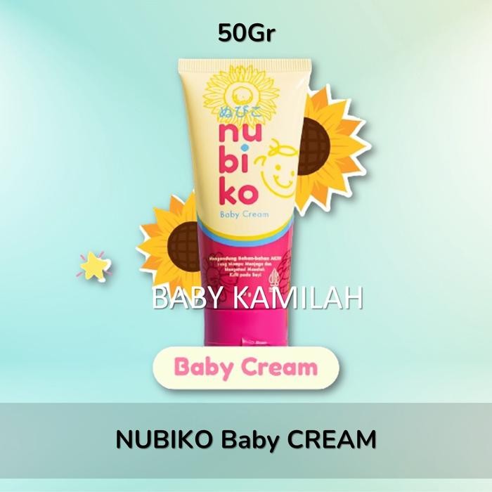NUBIKO Baby Cream 50gr Krim Penghilang Bekas Luka Pada Bayi dan Anak - Aman Untuk Wajah