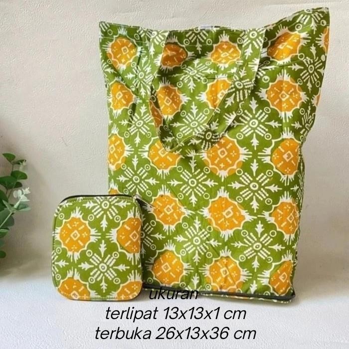 PREMIUM Tas Belanja Batik Lipat