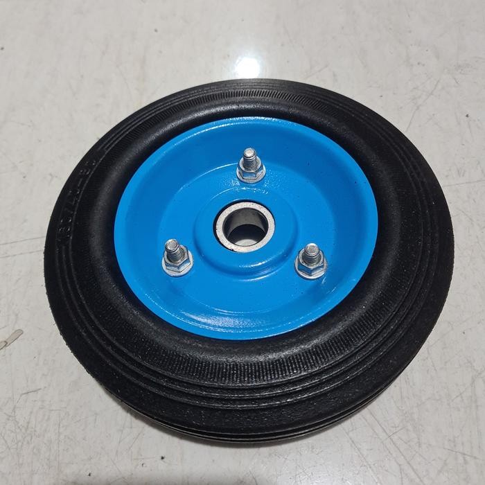 PREMIUM RODA TROLI / RODA LORI 6 INCH BIRU