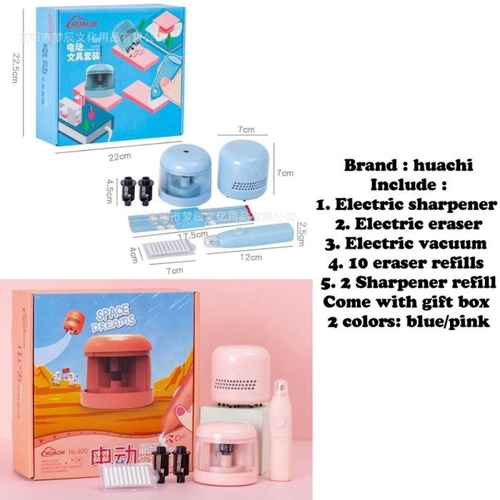 

Bricks - Penghapus Elektrik Set Elektrik Electric Stationery Rautan Anak