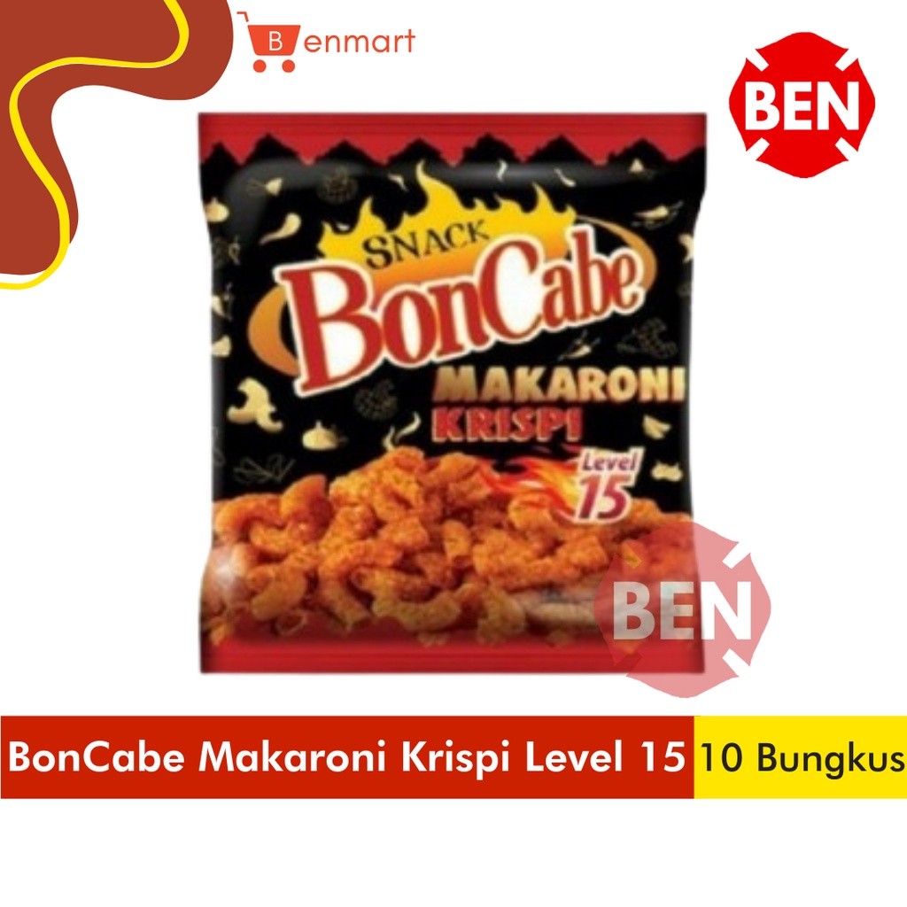 

Desyallshop Snack Boncabe Makaroni Krispi Level 15 1 Renceng 10 Sachet 30Gr Pedas