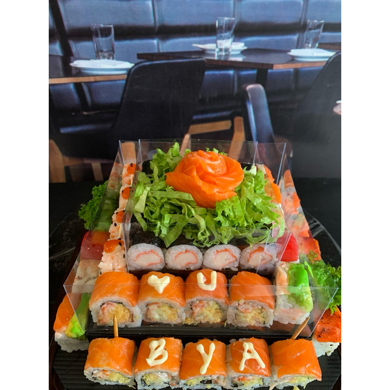 

Desyallshop Sushi Cake Salmon Flower