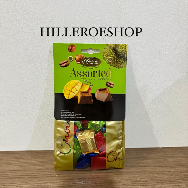 

Andrianbijaksana Coklat Alessio 150Gram Assorted Yogurt / Assorted Truffle Cokelat Malaysia Import