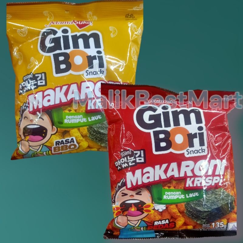 

Andrianbijaksana Gimbori Makaroni Rumput Laut Pedas/Bbq 135 Gr