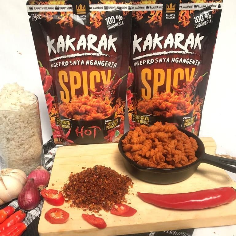 

Andrianbijaksana Makaroni Kakarak Spiral Pedas Level 5