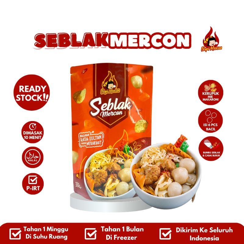 

Andrianbijaksana Seblak Rangu Nyai Mercon Komplit Tahan Lama