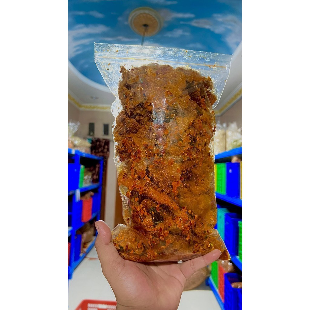 

Andrianbijaksana Keripik Kulit Krispy Pedas Daun Jeruk 500 G Gram/ Termurah /Terlaris/ Kripik Kulit