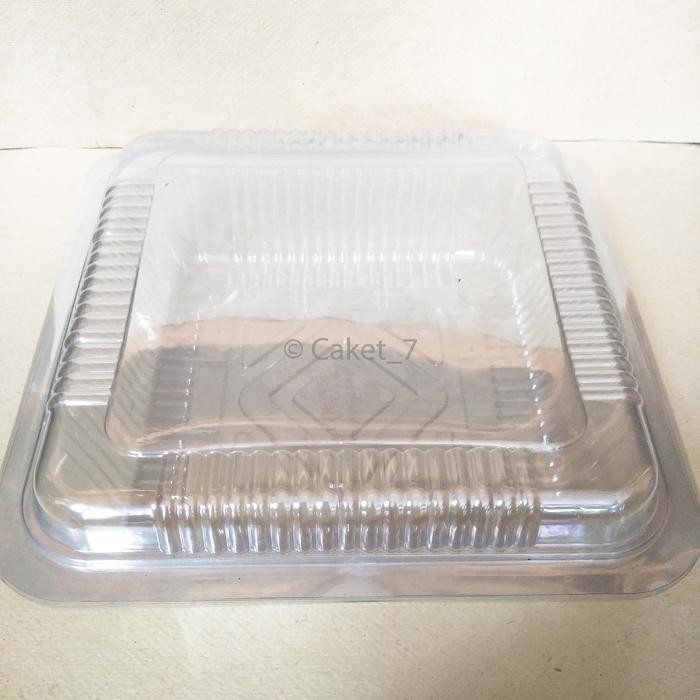 JTTOP" ISI 10 PCS MIKA KUE PERSEGI / BOX KUE LAPIS