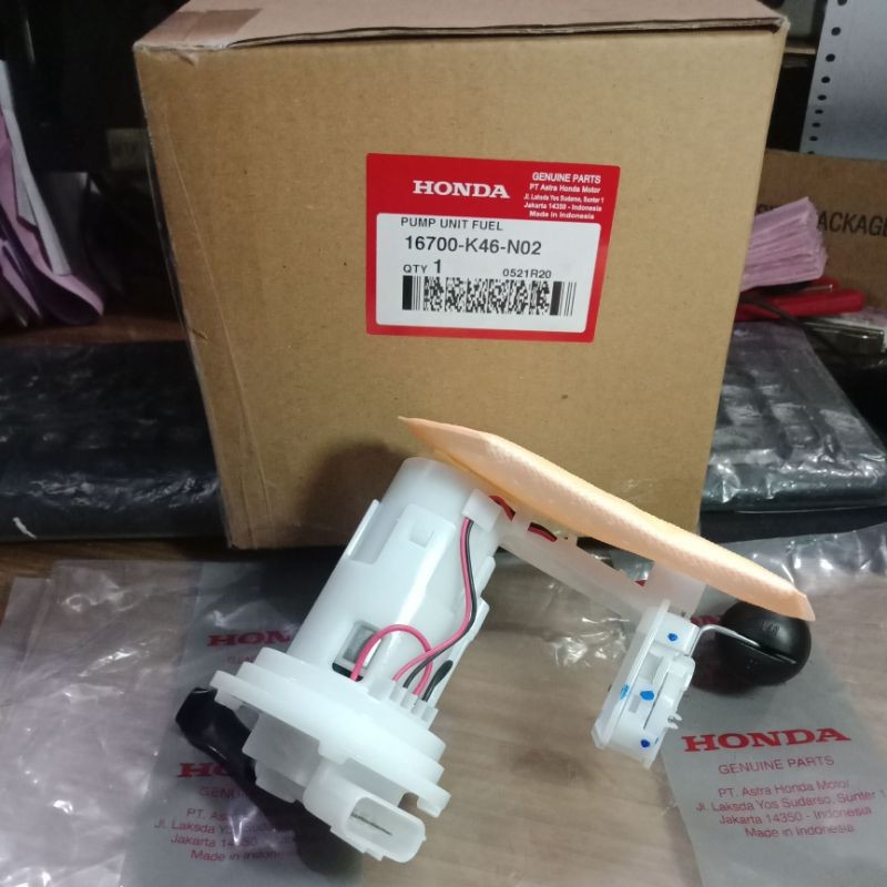FUEL PUMP FUELPUMP POMPA BENSIN K46 VARIO 110 FI SCOOPY BEAT POP FI ESP ORIGINAL ORI ASLI HONDA AHM