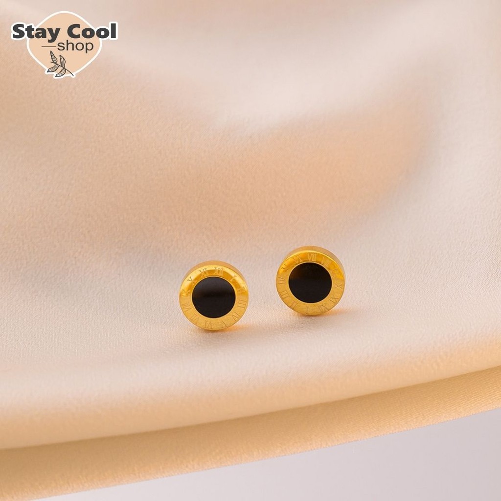 SATU SET KALUNG GELANG CINCIN ANTING BVGARY TITANIUM