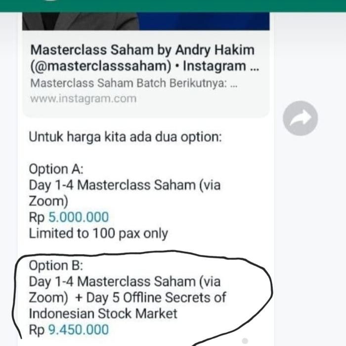 

TERBARU!!! KURSUS SAHAM STOCKWISE ANDRI HAKIM MAHIR TRADING SAHAM [5 DAYS] READY