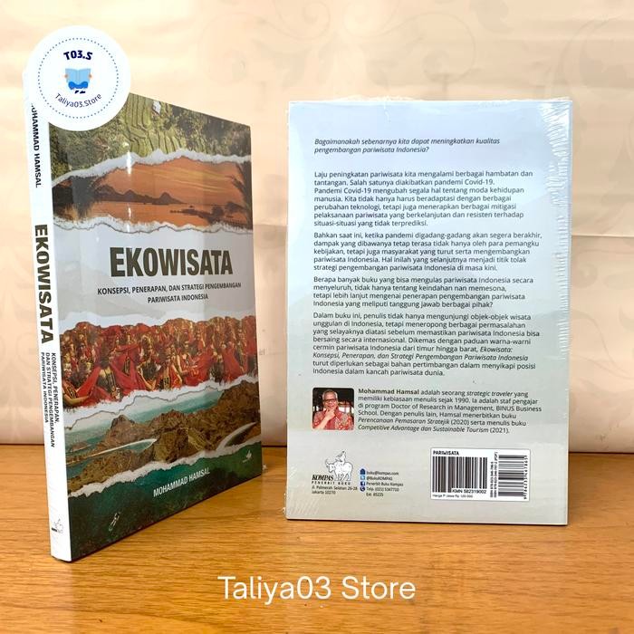 

TERLARIS BUKU EKOWISATA KONSEPSI PENERAPAN DAN STRATEGI PENGEMBANGAN PARIWISATA READY