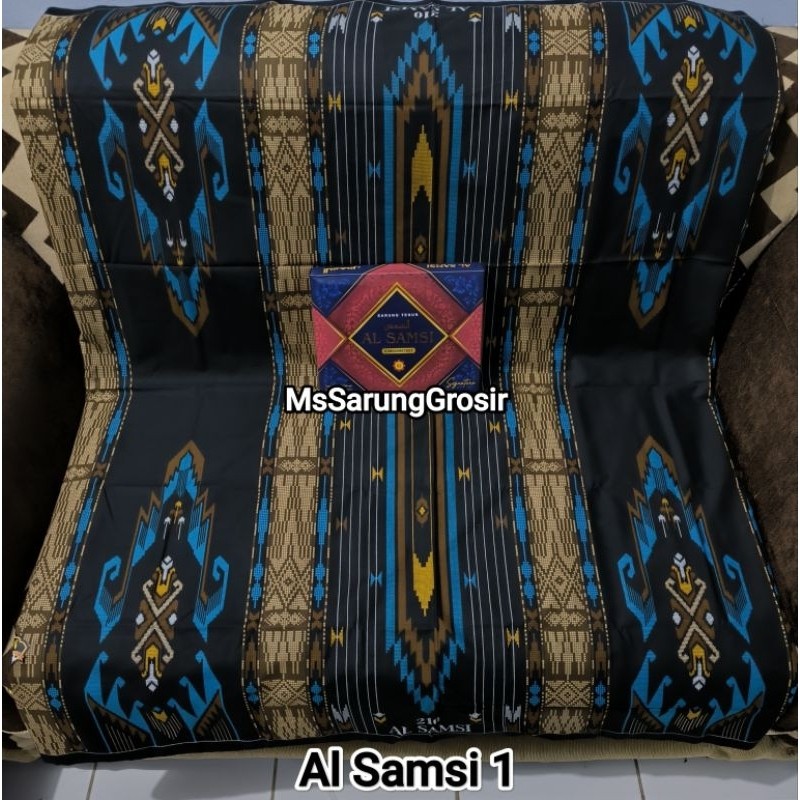 FLASH SALE SARUNG AL SAMSI EXCLUSIVE SIGNATURE MOTIF ARDAN BHS