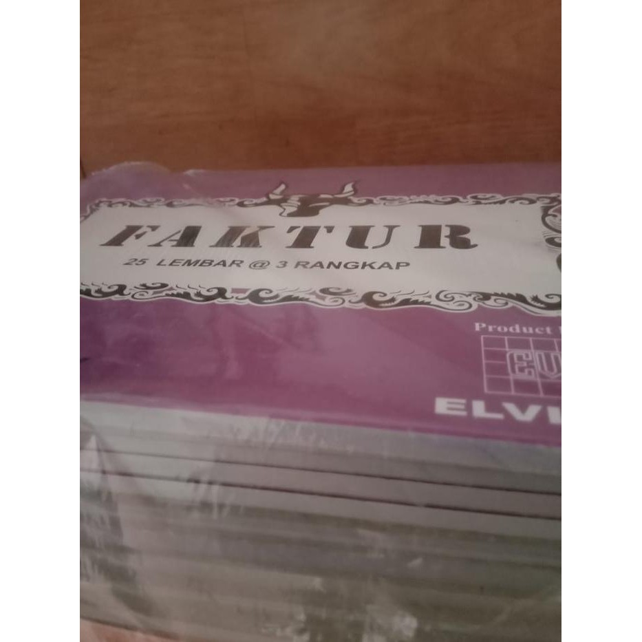 

Nota Faktur 3Ply [10/Pak] Elvins-Faktur 3Rangkap #Gratisongkir