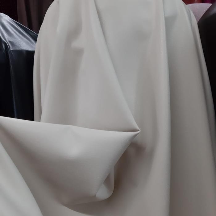 Bahan spandek metalik - Kain lycra foil - Latex strech -Spandek tebal