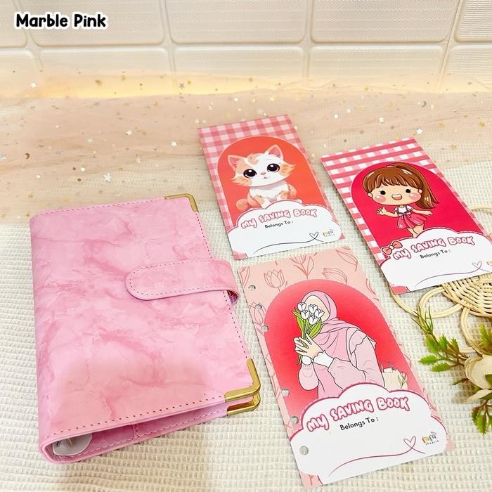 

(10 Ziplock-Kulit) Paket Binder Menabung Superrior Kulit #Gratisongkir