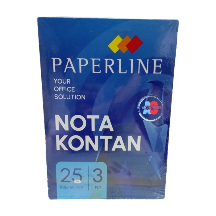 

Nota Kontan Kecil 3 Ply Ncr Paperline (Kelipatan 10 Buku) #Gratisongkir