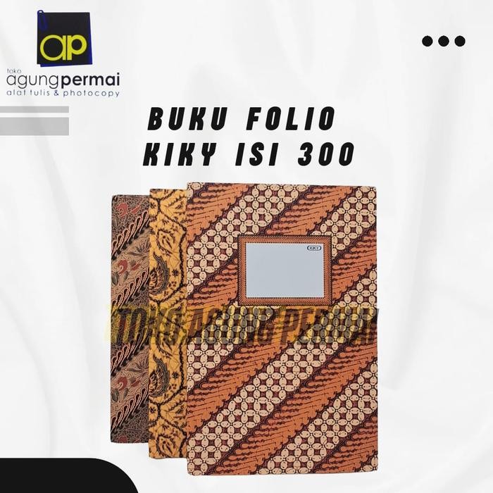 

Buku Folio Kiky Isi 300 #Gratisongkir