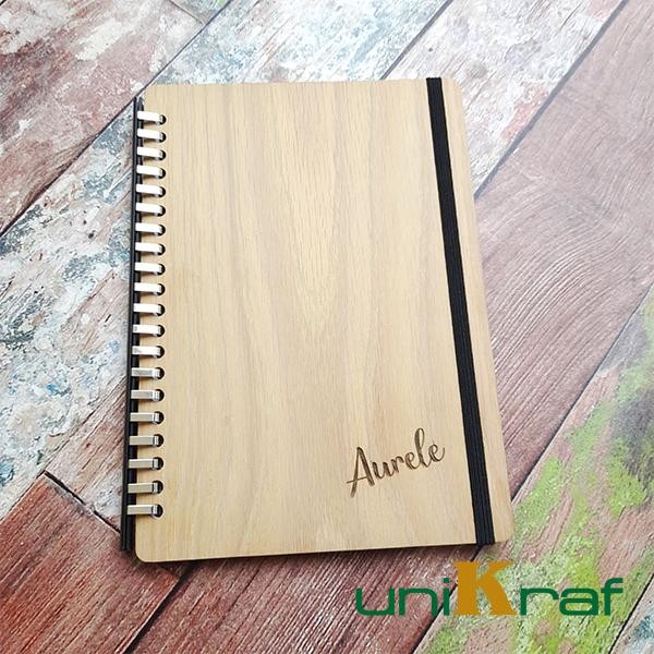 

Sketchbook / Notes / Journal / Buku Catatan Refillable Cover Kayu - A5 #Gratisongkir
