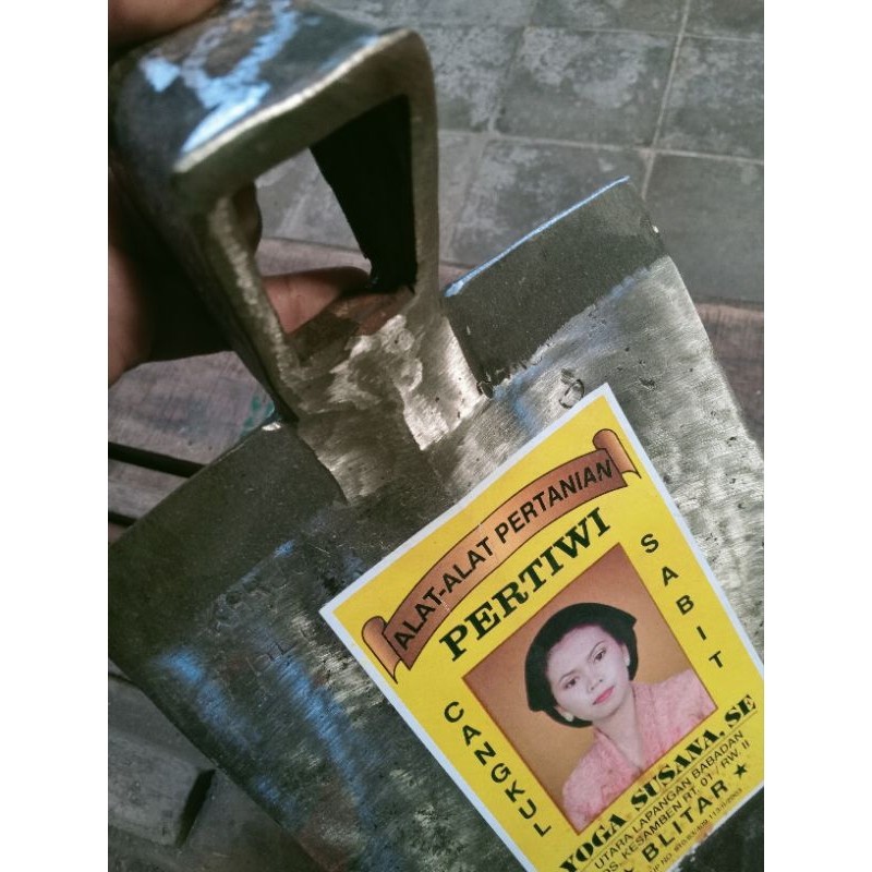 Pinan Shop Pacul/Cangkul Pertiwi Asli Blitar Original Anti Lengket Cangkul Original Bahan Baja Isen