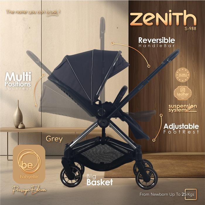 Babyelle Prestige Zenith Stroller - Stroller Reversible