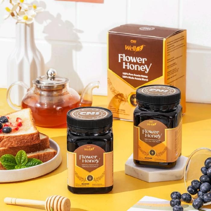 

CNI Well3 Flower Honey, Madu dengan Rendah Gula